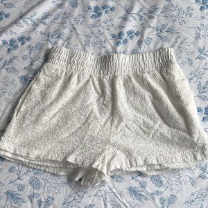 Zara pointelle shorts size small